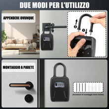 Carica l'immagine nel visualizzatore di Gallery, Diyife Cassetta di Sicurezza per Chiavi, [Capacità Maggiore-9 Chiavi]