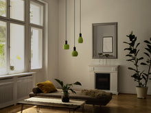 Carica l'immagine nel visualizzatore di Gallery, OSRAM Lampada LED DECOR FLAT in vetro colorato ovale verde E27