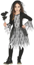 Carica l'immagine nel visualizzatore di Gallery, FIESTAS GUIRCA | Costume Ghost Girl (10-12 anni) - Vestito e Velo - Costume da Fantasma per Halloween, Carnevale e Feste