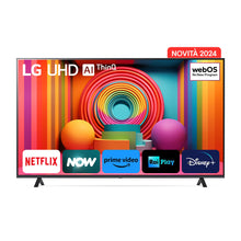 Carica l'immagine nel visualizzatore di Gallery, LG UHD 75'', Serie UR75, Smart TV 4K, 75UR75006LK, Processore α5 Gen6, HDR10 Pro, Filmmaker Mode, Game Optimizer, Wi-Fi, webOS 23, Alexa, Sports Portal, 3 HDMI, 2 USB