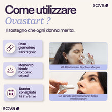 Carica l'immagine nel visualizzatore di Gallery, Myo Inositolo e D Chiro Inositolo 4000 mg, Zinco, B6 e B9 – Ovastart – SOVA