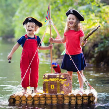 Carica l'immagine nel visualizzatore di Gallery, Binnan 100 Pezzi Plastica Gioco Denaro Gettoni, Monete Finte, Monete d'oro dei Pirati, Onete in Oro Pirata per Bambini i