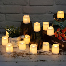Carica l'immagine nel visualizzatore di Gallery, Set di 24 Candele a LED, Flameless Candele,LED Tealight con Candele,Candela Elettronica, per Matrimoni, Feste, Festival,