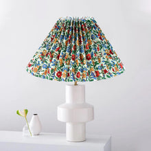 Carica l'immagine nel visualizzatore di Gallery, Paralume lampada da tavolo, paralume pieghettato floreale per lampade da tavolo, lampade da tavolo, 8 x 24 x 16 cm, per 