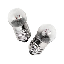 Carica l'immagine nel visualizzatore di Gallery, 10 Lampadine E10 DC, Luce Bianca Calda, 1.5 V 0.3 A, per Esperimenti Elettrici Fisici (1.5V)
