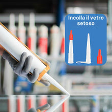 Carica l'immagine nel visualizzatore di Gallery, 30 beccucci in silicone per beccellatura con coperchi, per cartucce sigillanti e mastice, accessori universali per pisto