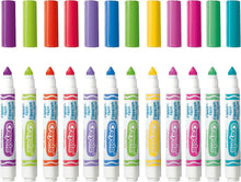 Carica l'immagine nel visualizzatore di Gallery, CRAYOLA I Lavabilissimi Pennarelli Ultra-Lavabili, Punta Maxi, Colori Tropicali Assortiti, per Scuola e Tempo Libero, 12 Pezzi 58-8335