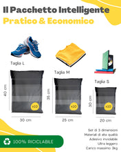 Carica l'immagine nel visualizzatore di Gallery, EMBALLAX - 30 Buste per Spedizioni Vinted CON TASCA PER BOLLETTINO - Taglie S/M/L - NON TRANSPARENTI/ULTRA-RESISTENTI - 