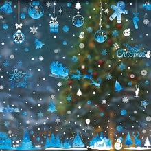 Carica l'immagine nel visualizzatore di Gallery, KASESSS 8 Fogli Adesivi Natalizi per Finestre, Riutilizzabile Vetrofanie Natalizie per Finestre, Aderenza Statica Decorazioni Natalizie per Finestre, Stickers Natalizi per Finestre, Porta di Vetro