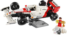 Carica l&#39;immagine nel visualizzatore di Gallery, LEGO Icons McLaren MP4/4 e Ayrton Senna, Modellino da Costruire di Auto da Corsa con Minifigure, Replica Iconica Monoposto F1, Hobby Creativo per Adulti, Regalo per Lui, Lei, Marito o Moglie 10330