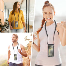 Carica l'immagine nel visualizzatore di Gallery, Trasparente Cover con Cordino per Samsung Galaxy S26 5G, Nero