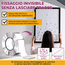 Carica l'immagine nel visualizzatore di Gallery, NASTRO BIADESIVO EXTRA FORTE TRASPARENTE 5 METRI | 1,8MM X 2CM