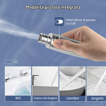 Carica l'immagine nel visualizzatore di Gallery, Soffione Doccia con 2 Filtri, Doccino tubo 1.5m, 10 Modalità Spray Doccetta, Doccione Alta Pressione Con Anticalcare Mul