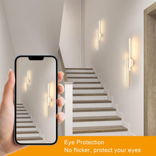 Carica l'immagine nel visualizzatore di Gallery, 24W Applique da Parete Interno LED Bianca 60CM Bianco Caldo 3000K