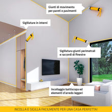 Carica l'immagine nel visualizzatore di Gallery, SIKA - Sigillante adesivo - Sikaflex-11 FC Purform - Bianco - 300ml