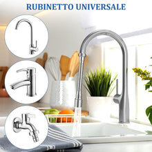 Carica l'immagine nel visualizzatore di Gallery, 2 Pezzi Rubinetto Da Cucina Con Aeratore,2 Modalità, Accessori per Rubinetti, Accessorio per Rubinetto Rotante a 360 Gra