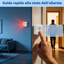 Carica l'immagine nel visualizzatore di Gallery, Rilevatore Monossido di Carbonio Portatile con Display LCD Chiaro, Adatto per Uso Domestico, Viaggi, Camper e Appartamen