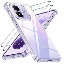 Carica l'immagine nel visualizzatore di Gallery, Yohii Cover per Xiaomi Redmi Note 17 5G / 4G con 2 Pezzi Vetro Temperato, [Protezione Fotocamera] Custodia Protezione Mi