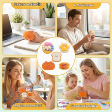 Carica l'immagine nel visualizzatore di Gallery, 5 Pezzi Squishy Set,Fufu Squishy,Mochi SquishyGiocattoli da Schiacciare