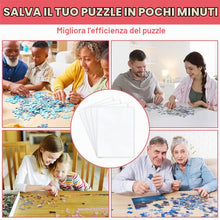 Carica l'immagine nel visualizzatore di Gallery, Ainiv 32 Fogli Colla per Puzzle Bifacciale Colla, Puzzle Carta Adesiva, Fogli Adesivi Puzzle Pellicola Autoadesiva, Cons