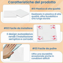 Carica l'immagine nel visualizzatore di Gallery, 4 pezzi Copertura cieca da incasso, 8,6 x 8,6 cm Placca da parete vuota