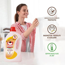 Carica l'immagine nel visualizzatore di Gallery, Omino Bianco Detersivo Lavatrice Liquido, 50 Lavaggi, 2000 ml