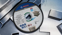 Carica l'immagine nel visualizzatore di Gallery, Bosch Professional Disco standard 10 pezzi per Inox Rapido WA 60 T BF, per acciaio inossidabile, Nero, Ø 125 mm, dritto,
