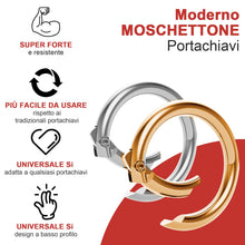 Carica l'immagine nel visualizzatore di Gallery, 32 Pezzi Scatto Molla Rotonda Accessori per Borse e Zaini (Argento&amp;Oro)
