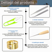 Carica l'immagine nel visualizzatore di Gallery, Glarks Kit di 6 pinze per gioielli, kit di strumenti professionali per la creazione di gioielli con pinze ad ago, pinze 