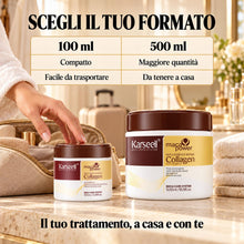 Carica l'immagine nel visualizzatore di Gallery, Karseell MACA CARE SYSTEM Maschera Capelli Professionale Collagene Olio di Argan Cocco Avocado Cheratina Karité Idratazi