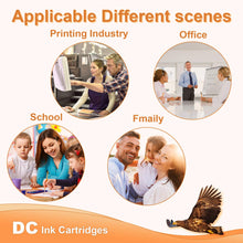 Carica l'immagine nel visualizzatore di Gallery, D&amp;C 5x Ciano Cartucce d'inchiostro compatibili con Epson 603 XL per Epson Expression Home XP-2100 XP-2105 XP-3100 XP-3105 XP-4100 XP-4105 Epson WorkForce WF-2810DWF WF-2830DWF WF-2835DWF WF-2850