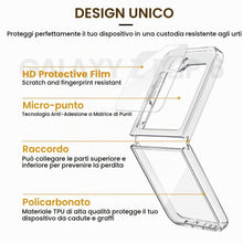 Carica l'immagine nel visualizzatore di Gallery, Doeshine Cover per Samsung Galaxy Z Flip 6 con Mag-Safe, Cover Sottile con Protezione dello Schermo, Rigida PC e Bordi i
