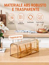 Carica l'immagine nel visualizzatore di Gallery, TAKRINK Trappola per Topi a Cattura Viva, 2 Pezzi, Riutilizzabile, Caffè