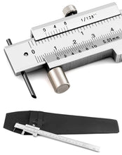 Carica l'immagine nel visualizzatore di Gallery, QWORK® Calibro a corsoio, 0-20 cm, strumenti di marcatura in acciaio inossidabile