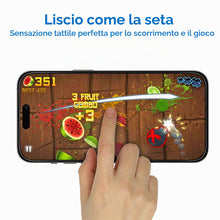 Carica l'immagine nel visualizzatore di Gallery, Mothca Vetro Temperato Opaco per iPhone 14 Pro, Pellicola Protettiva con Incisione Nanostrutturata, Anti-Impronte e Anti
