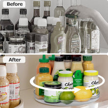 Carica l'immagine nel visualizzatore di Gallery, BillyBath 360° Portaspezie Organizer Girevole - Organizer Cucina, portaspezie, senza fori, per organizer da cucina, 23cm