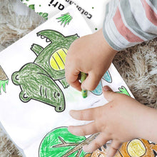 Carica l'immagine nel visualizzatore di Gallery, Heboland Mini Libri da Colorare per Bambini, Formato A6, 24 pezzi