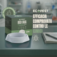 Carica l'immagine nel visualizzatore di Gallery, ECOPEST Trappole per Cimici dei Letti – Confezione da 8 | Trappole Intercettatori Bed Bug Blocker (PRO) (Bianca) | Monit
