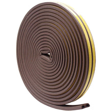 Carica l'immagine nel visualizzatore di Gallery, Guarnizione per Porte e Finestre Isolamento Striscia di Schiuma Nastro Paraspifferi Guarnizione Porta Finestra Isolante 