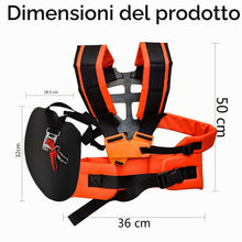 Carica l'immagine nel visualizzatore di Gallery, Tracolla Decespugliatore, Tracolla per trimmer professionale