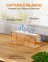 Carica l'immagine nel visualizzatore di Gallery, TAKRINK Trappola per Topi a Cattura Viva, 2 Pezzi, Riutilizzabile, Caffè