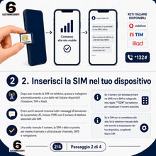 Carica l'immagine nel visualizzatore di Gallery, Sim 100% anonima Lycamobile Uk +44, attiva in 10 minuti senza nessun documento, utilizzabile in italia, contratto a cons