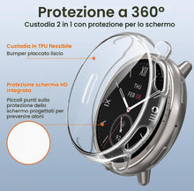 Carica l'immagine nel visualizzatore di Gallery, iVoler 3 Pezzi Cover con Pellicola Protettiva per Amazfit Active 2 (Round Edition) (Non per Square Edition), Copertura C
