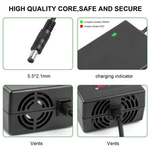 Carica l'immagine nel visualizzatore di Gallery, Labtec Caricabatteria 54,6 V 48V 2 A per Batteria al Litio da 48 V 2 A 13 S per Batteria Monopattino Elettrico Bici Elet