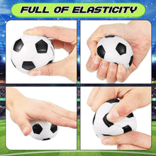 Carica l'immagine nel visualizzatore di Gallery, 24 Pezzi Gadget Calcio Compleanno Bambini, Mini Pallone da Calcio, Sacchetti Compleanno Bambini Calcio, Palle Antistress