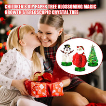 Carica l'immagine nel visualizzatore di Gallery, Set di 3 mini albero di Natale, magico, albero di Natale, magico, kit per la scienza e giocattoli, istruzioni per l'apprendimento (lingua italiana non garantita)
