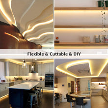Carica l'immagine nel visualizzatore di Gallery, Lepro Striscia LED 5m 300 LED 2835, 16W 2300lm Luce Nastro Luminoso Bianco Caldo 3000K, Strisce LED 12V per Decorazione e Illuminazione Domestica, Magazzino, Negozio, ecc