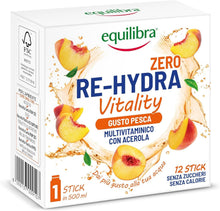 Carica l'immagine nel visualizzatore di Gallery, Equilibra Re-Hydra Vitality Zero Zuccheri, per aromatizzare l'acqua