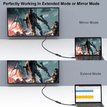 Carica l'immagine nel visualizzatore di Gallery, Adattatore Displayport a HDMI, BENFEI DP (Display Port) Convertitore maschio a HDMI femmina con audio per Lenovo, Dell, 