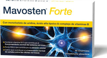 Carica l'immagine nel visualizzatore di Gallery, Mavosten® Forte [60 cpr]: Complesso avanzato per i nervi con uridina e ALA